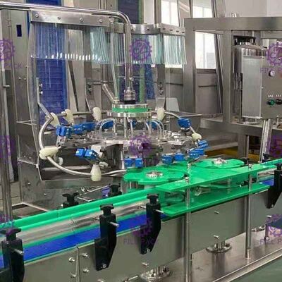 مياه الشرب النقية زجاجة PET 3 في 1 معدات ملء الشطف أحادية الكتلة / مصنع / آلة / نظام / خط