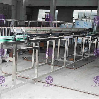 90 درجة زجاجة معكوس تعقيم أوتوماتيكي مع 10000BPH القدرات