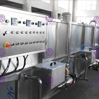 المشروبات تصنيع البلاستيك المعبأة في زجاجات عصير التبريد معقم 80-60 ℃