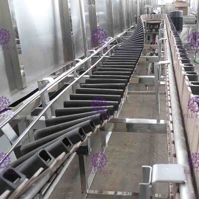 عكس البلاستيك زجاجة المطهر نظام 8000BPH لخط إنتاج عصير بنكهة