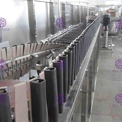 السيارات زجاجة بلاستيكية آلة التعبئة عصير صناعة تعقيم النظام