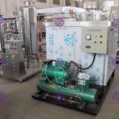 خط إنتاج المشروبات الغازية بالمياه الفوارة 0.5T / H