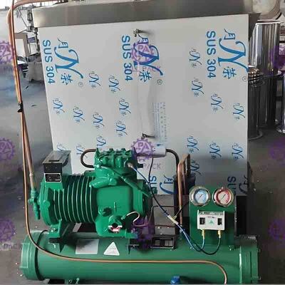 SUS304 مشروب غازي خط إنتاج الصناعة الخلوية المياه تجميد دبابات 0-5 ℃