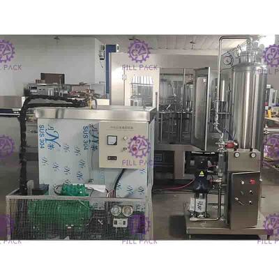 SUS304 مشروب غازي خط إنتاج الصناعة الخلوية المياه تجميد دبابات 0-5 ℃