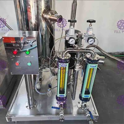 CO2 / شراب مشروبات غازية خط المعالجة للشرب الغازية ملء النظام
