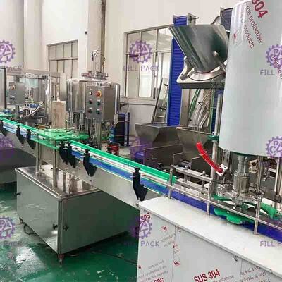 PET زجاجة المشروبات الغازية خط إنتاج المشروبات الغازية الخطي آلة تعبئة