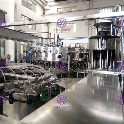 PET بلاستيك زجاج 3 في 1 Monobloc الصودا شرب المشروبات آلة إنتاج زجاجة المياه / معدات / مصنع / Syste