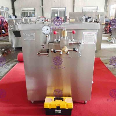 3000LPH 25MPa المجانس عالي الضغط لعصير الحليب