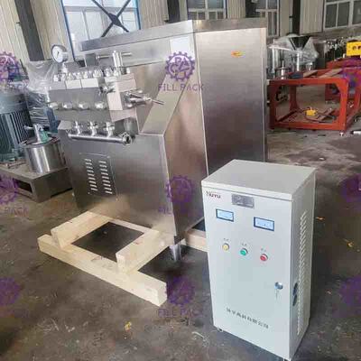 3000LPH 25MPa المجانس عالي الضغط لعصير الحليب