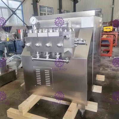 3000LPH 25MPa المجانس عالي الضغط لعصير الحليب