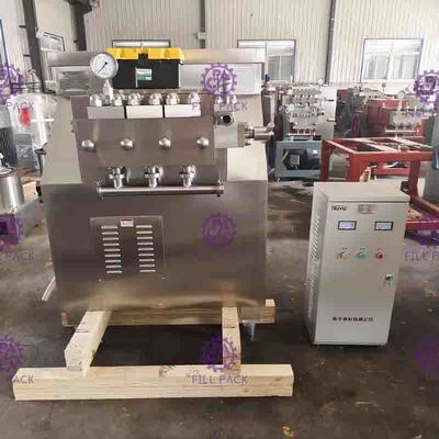 3000LPH 25MPa المجانس عالي الضغط لعصير الحليب