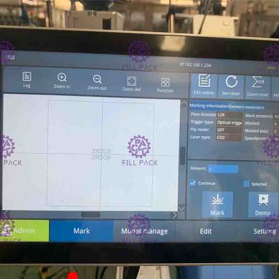 طابعة تواريخ 400 واط مع أتمتة كاملة