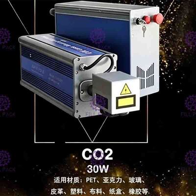 30m / Min Co2 طابعة ليزر كود تصميم معياري مرونة عالية