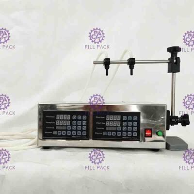 محطة تعبئة السوائل التحكم الرقمي الكهربائية 260BPH شبه التلقائي