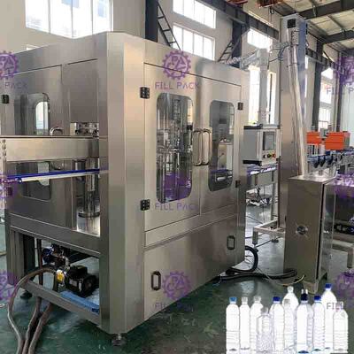 3000BPH 2L PET المعدنية ملء آلة وضع العلامات على المشروبات غير الصودا