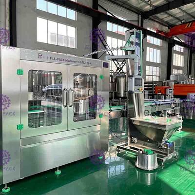SGS 0.3L 4000BPH التلقائي آلة تعبئة المياه المعدنية