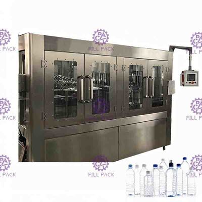 6000BPH 2000ml التلقائي 3 في 1 آلة تعبئة المياه النقية