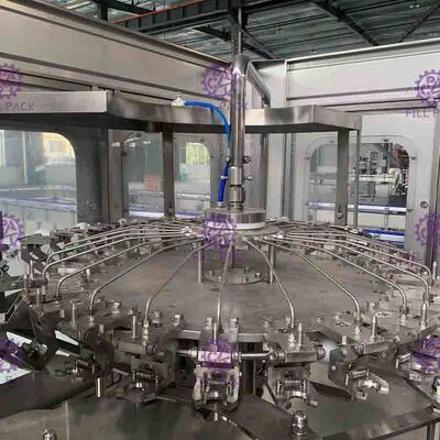 خط إنتاج PLC التحكم في المياه، 15000BPH البلاستيك زجاجة آلة قطعة واحدة الحشوة