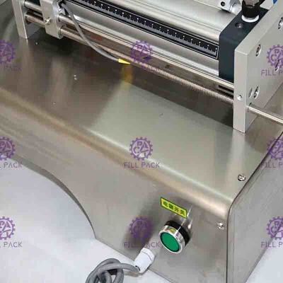 آلة تعبئة سائل عجينة هوائية أحادية الرأس 0.6mpa