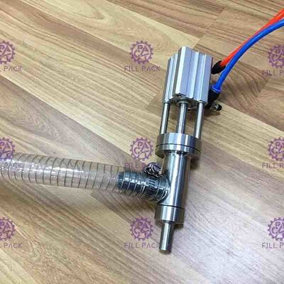 آلة تعبئة سائل عجينة هوائية أحادية الرأس 0.6mpa