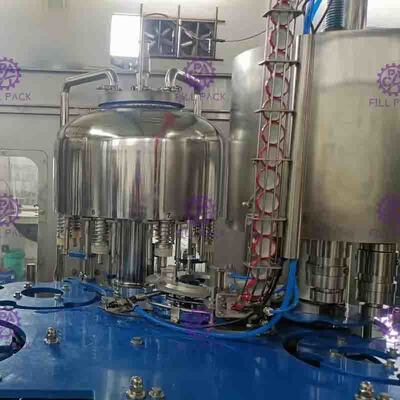 نظام معدات تعبئة المشروبات المركزية 8000BPH