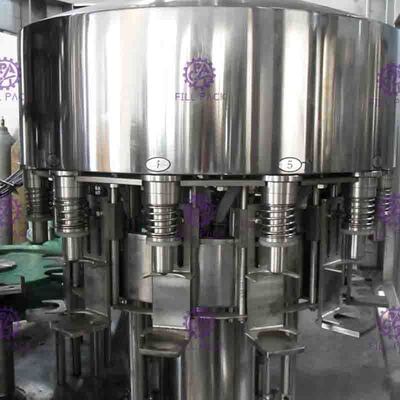 4.2Kw التلقائي الكامل غير - الغاز شرب عصير ملء آلة لزجاجة الزجاج