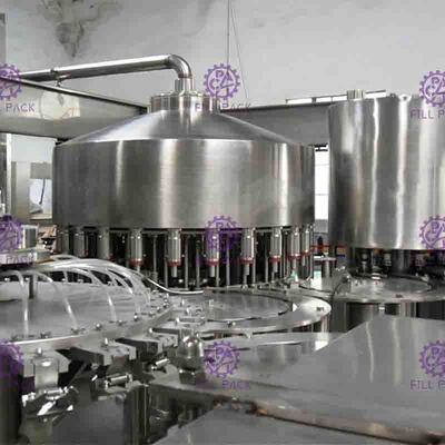 آلة تعبئة عصير التحكم الآلي PLC بسرعة 6000BPH