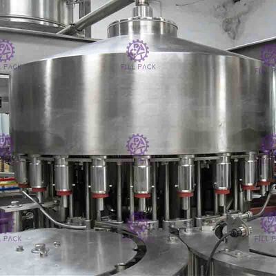 آلة تعبئة عصير التحكم الآلي PLC بسرعة 6000BPH