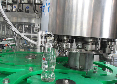 PET بلاستيك زجاج 3 في 1 Monobloc زجاجة ماء متألقة آلة تعبئة / معدات / خط / مصنع / نظام