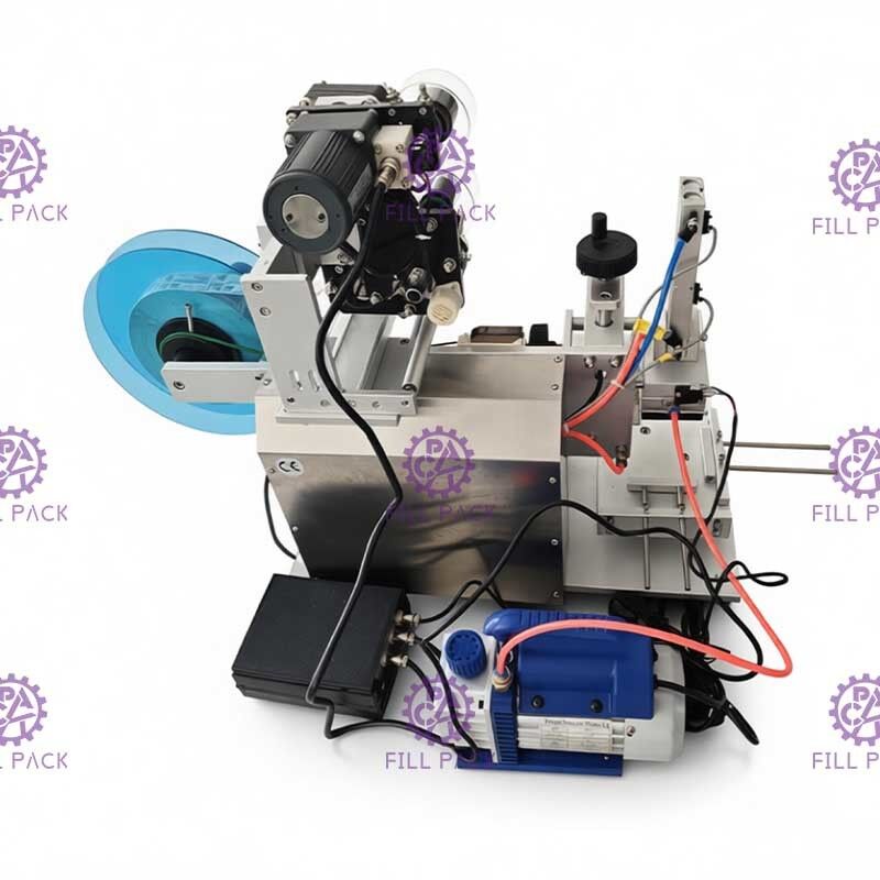 آلة وسم زجاجة لاصقة لاصقة 1800BPH شبه أوتوماتيكية لزجاجة مربعة 3 جوانب