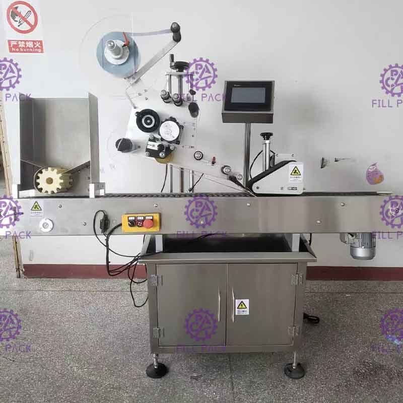 ذاتية اللصق PET / بلاستيك ملصق جولة زجاجة وصفها / آلة وسم / معدات / خط / مصنع / نظام / وحدة