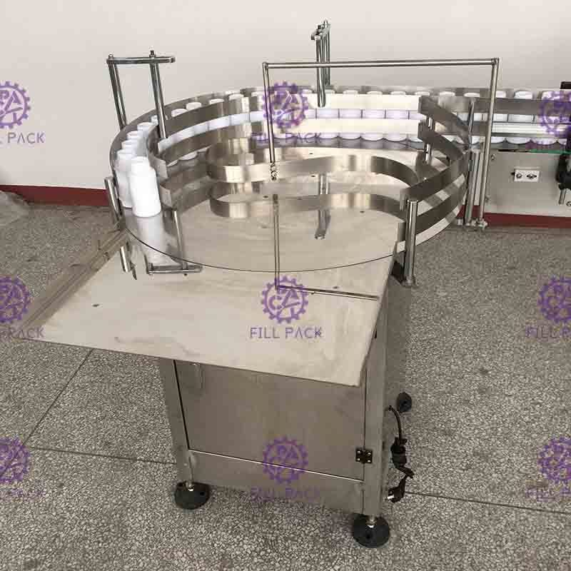 بدوره جامع زجاجة دوارة تلقي جدول تراكم / آلة / معدات / خط / مصنع / نظام