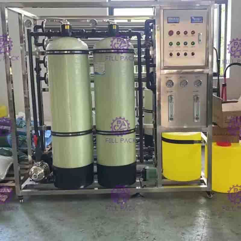 500LPH التناضح العكسي RO آلة تصفية مياه الشرب