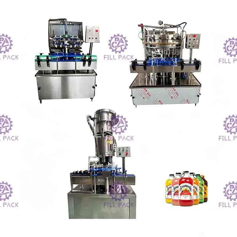 4000BPH 2L التلقائي المشروبات الغازية خط تعبئة المياه المتلألئة مع غطاء حلقة السحب