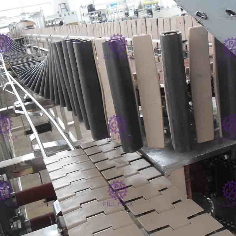 عكس البلاستيك زجاجة المطهر نظام 8000BPH لخط إنتاج عصير بنكهة