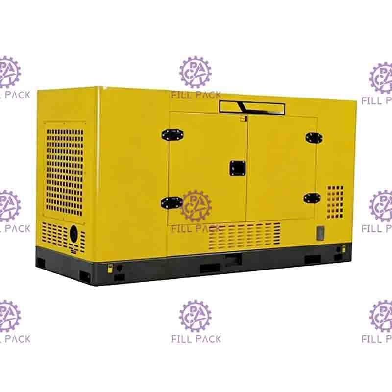 30KW 54A مولد ديزل من النوع المفتوح عازل للصوت مع وحدة تحكم أوتوماتيكية