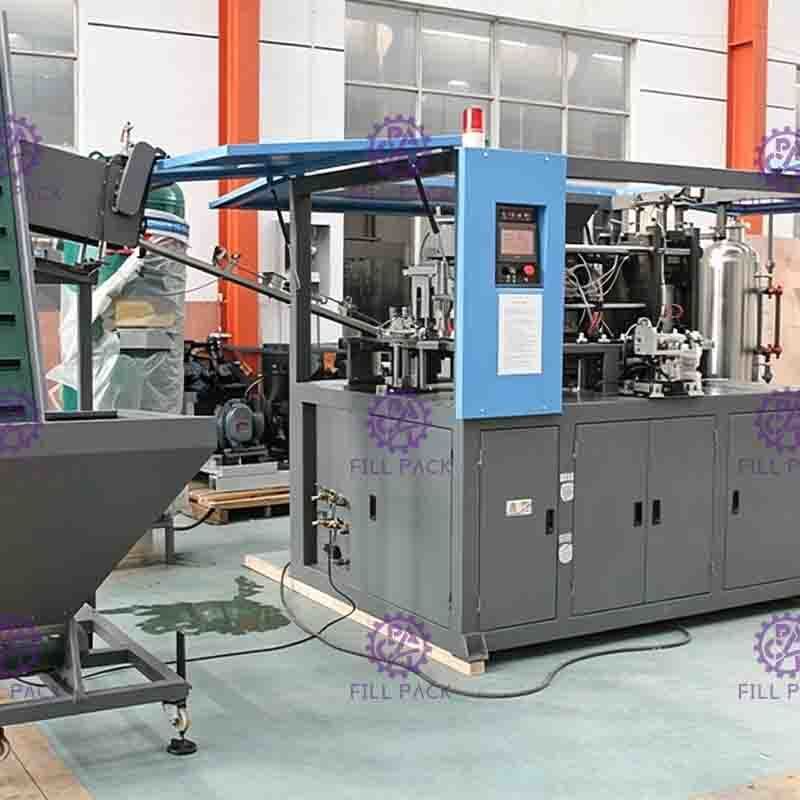 2 تجويف 1.5l التلقائي بالكامل الحيوانات الأليفة زجاجة آلة تصنيع لإنتاج زجاجة المشروبات الغازية
